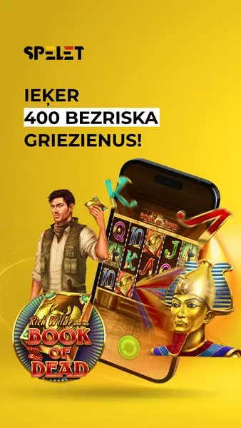 Кадр рекламы Speles Latvija