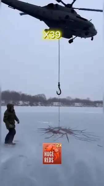 Кадр рекламы Ice Fishing Live