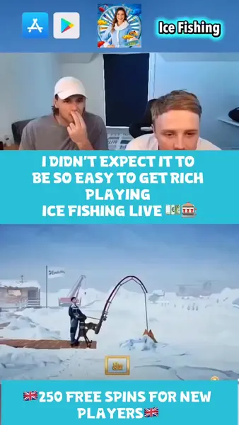 Кадр рекламы Ice Fishing