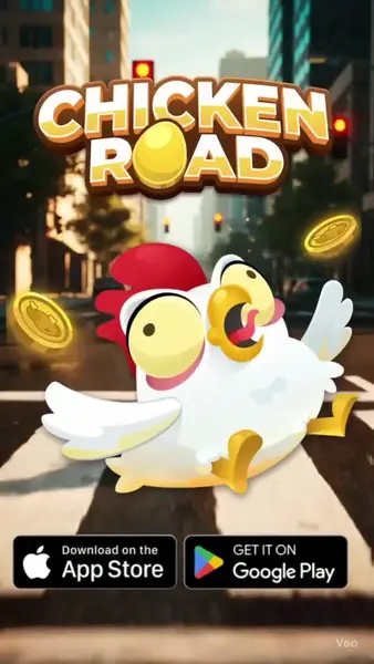 Кадр рекламы Chiken Road