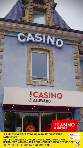 Кадр рекламы Casino Circus Allevard