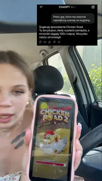 Кадр рекламы Chicken Road