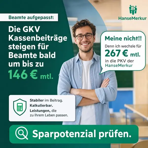 Кадр рекламы HanseMerkur Exklusiv