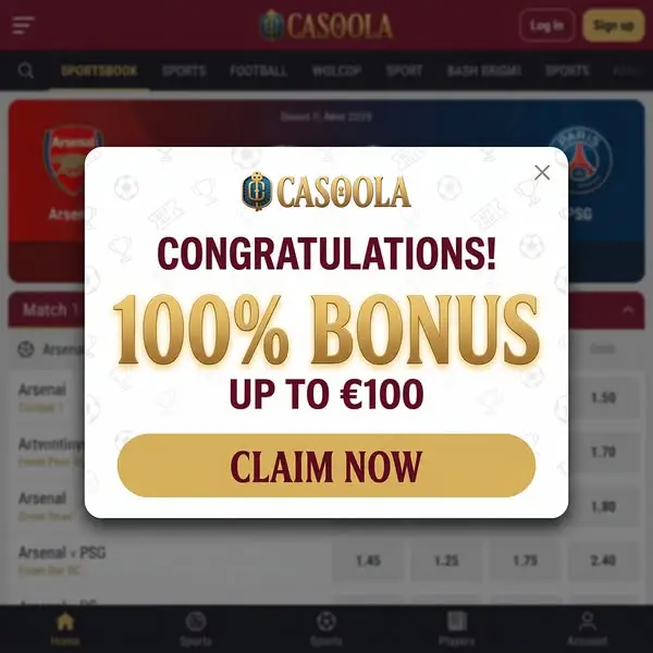 Кадр рекламы Casoola Win Arena