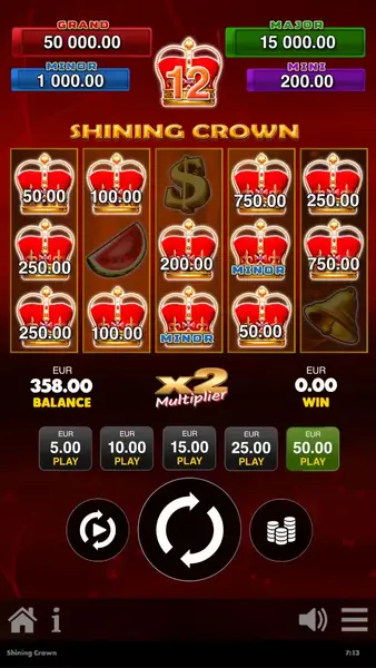 Кадр рекламы Crown Spins