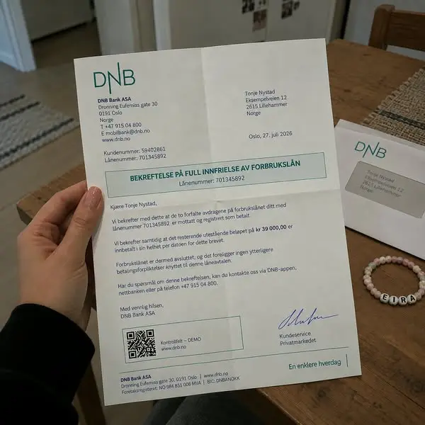 Кадр рекламы Tonje Bjerkli
