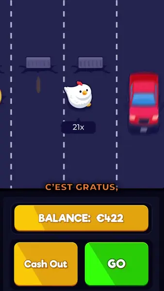 Кадр рекламы Chiken Road