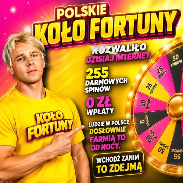 Кадр рекламы Koło Fortuny