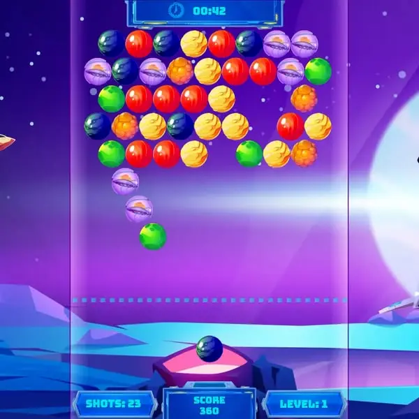 Кадр рекламы Play Bubbles