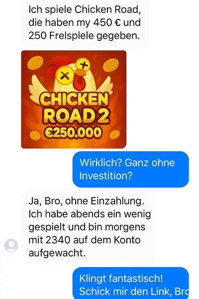 Кадр рекламы Chicken Road Spins