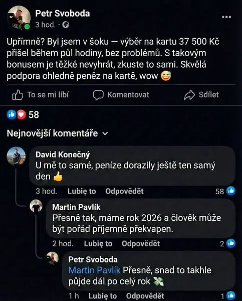 Кадр рекламы Kajot Česko