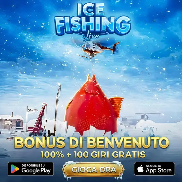 Кадр рекламы Ice Fishing Live