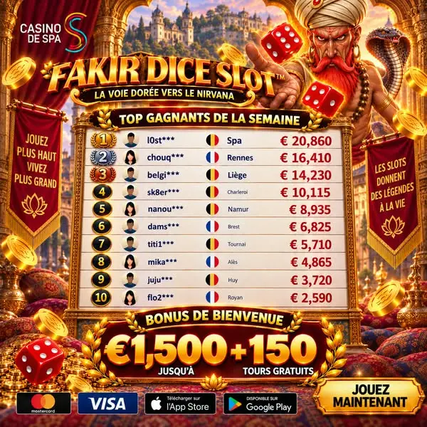 Кадр рекламы Casinos Belgie