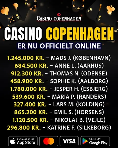 Кадр рекламы Casino Copenhagen