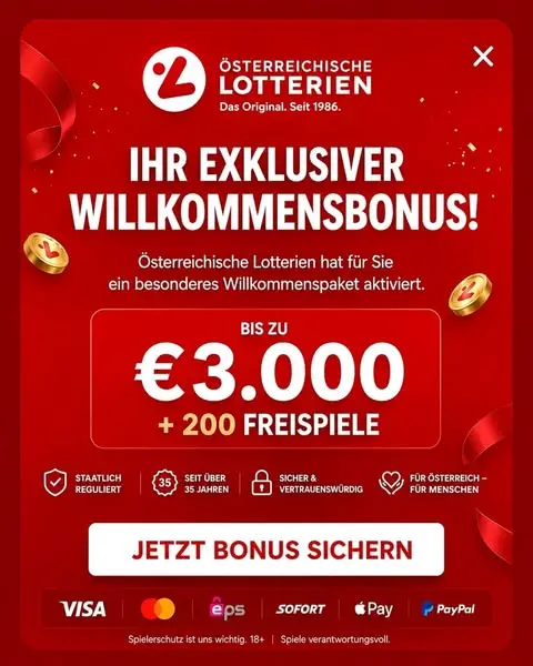 Кадр рекламы Österreichische Lotterien W