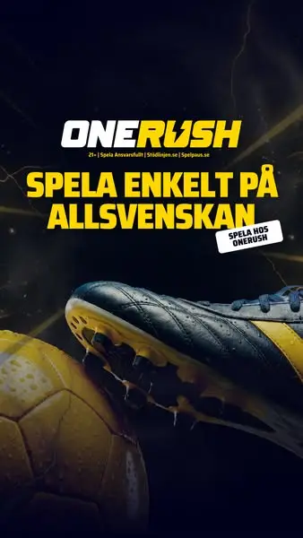 Кадр рекламы Onerush Sverige