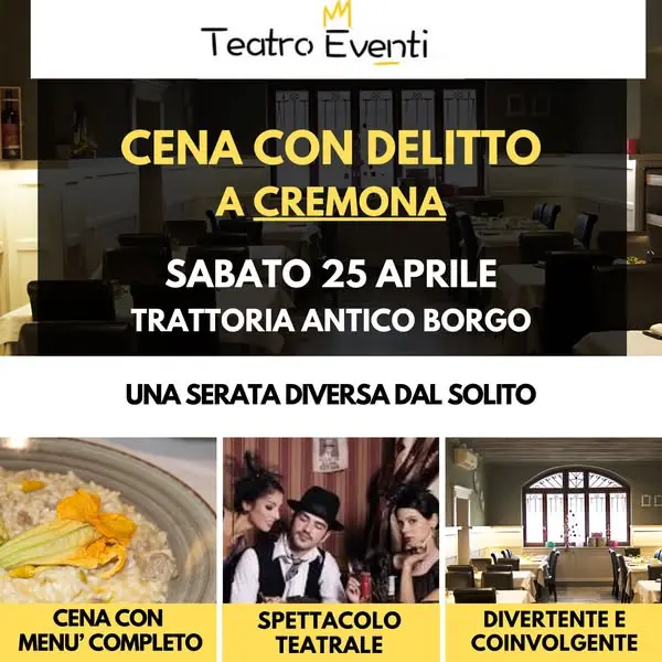 Кадр рекламы Teatro Eventi