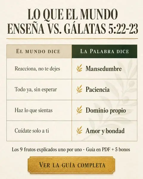 Кадр рекламы Vida en el Espíritu