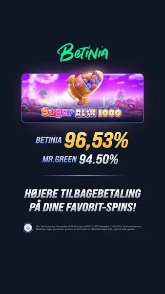 Кадр рекламы Betinia Danmark