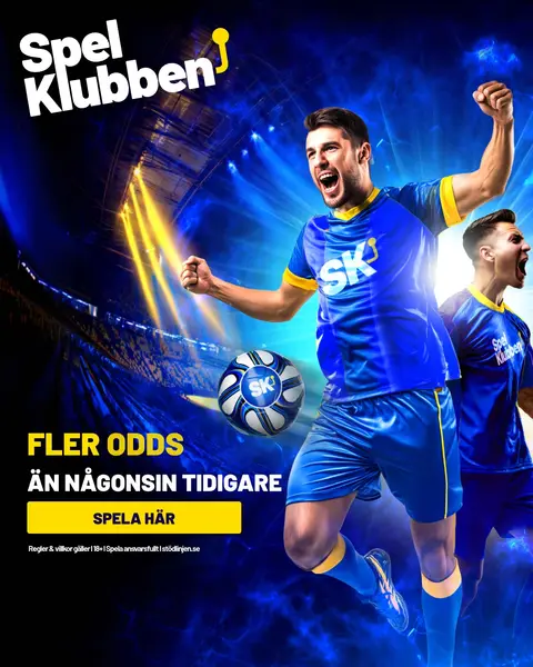 Кадр рекламы Spelklubben