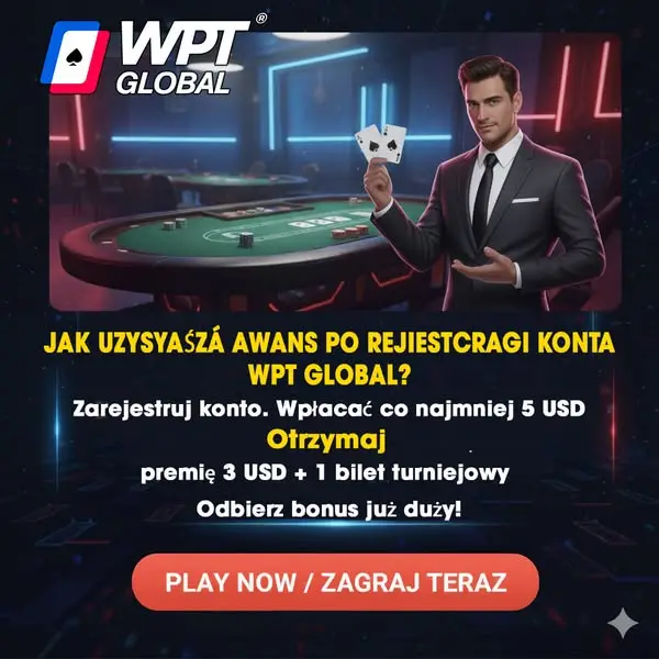 Кадр рекламы WPT Global Europe