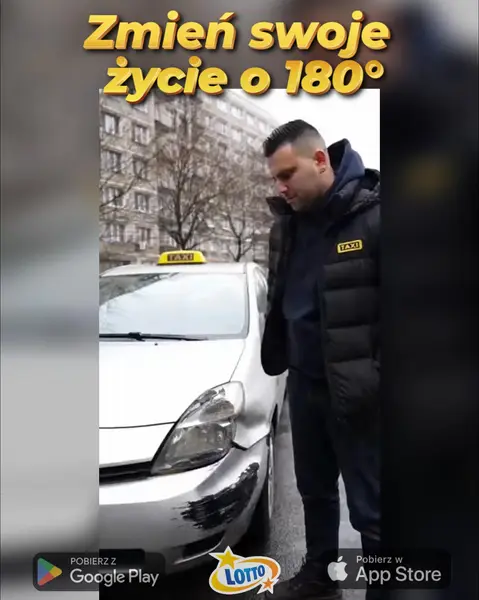 Кадр рекламы Kliknij Lotto