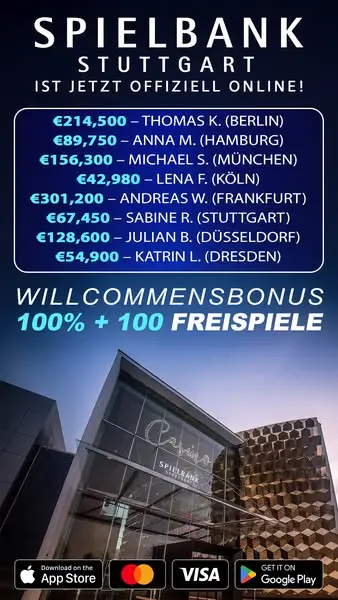 Кадр рекламы Die Spielbanken