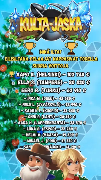 Кадр рекламы Suomi Casino