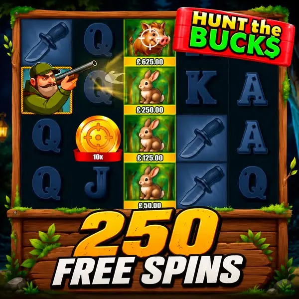 Кадр рекламы Hunt & Win