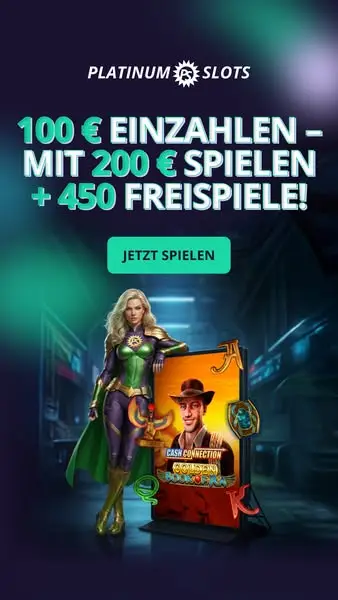 Кадр рекламы Platinum Slots Deutschland