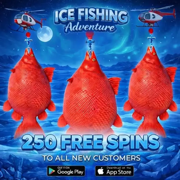 Кадр рекламы Ice Fishing Live: BIG RED