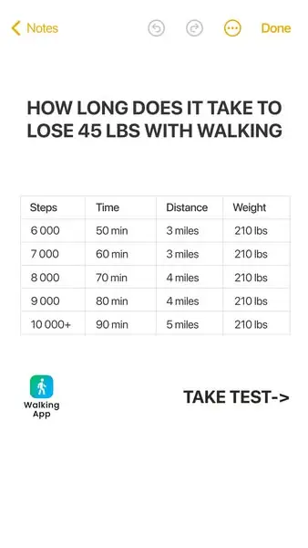 Кадр рекламы Walking App