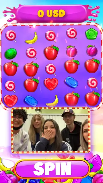 Кадр рекламы Sweet Spins Empire