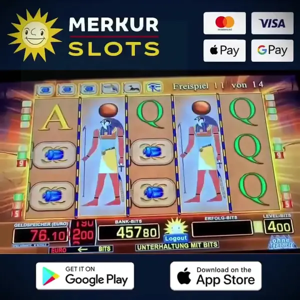 Кадр рекламы Merkur Casino