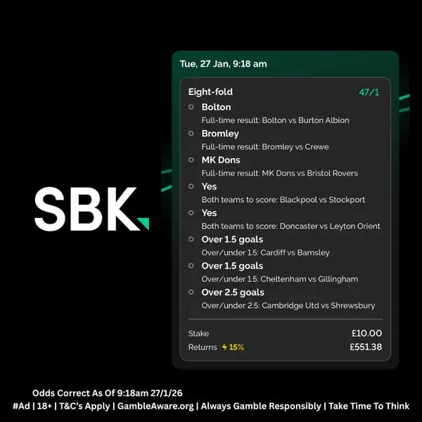 Кадр рекламы Footy Accumulators