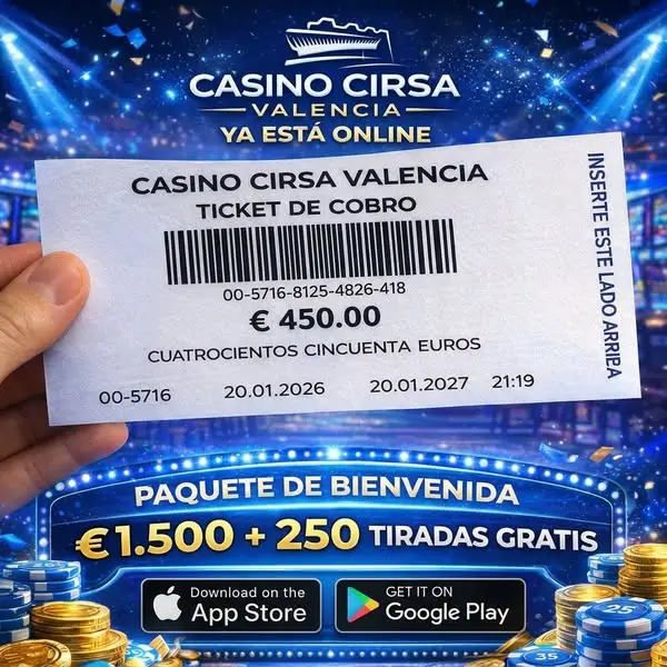 Кадр рекламы Cirsa Casino Valencia