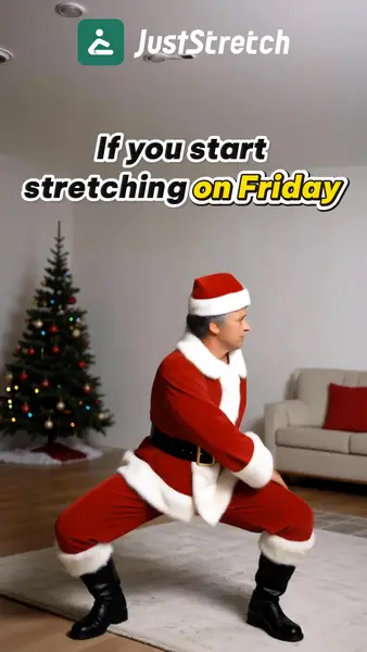 Кадр рекламы JustStretch