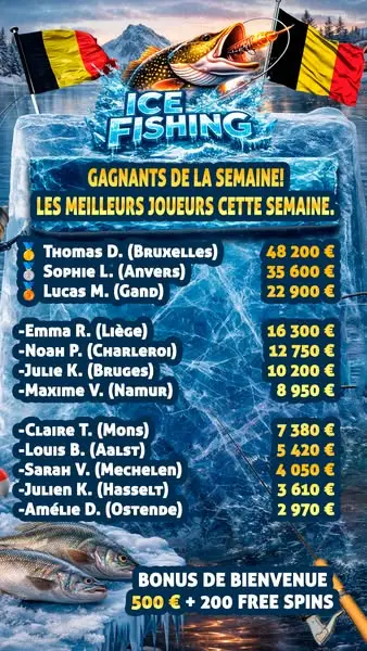 Кадр рекламы Ice Fishing Winners Club