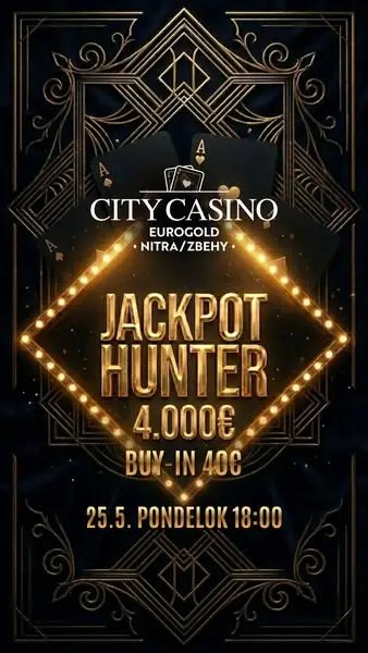 Кадр рекламы City Casino Eurogold Nitra - Zbehy