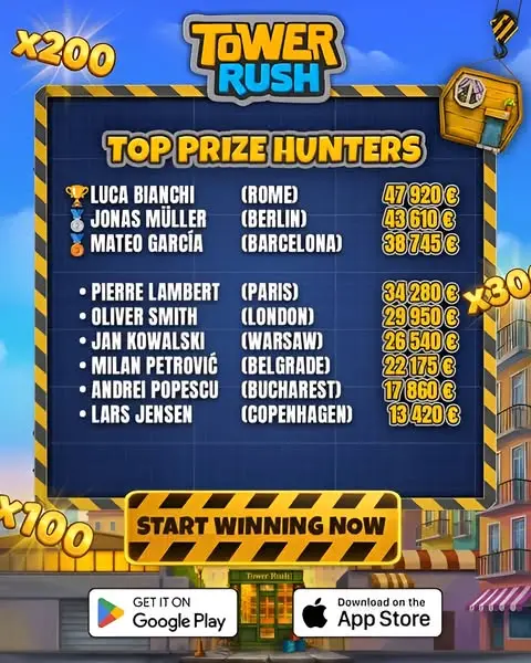 Кадр рекламы Tower Play