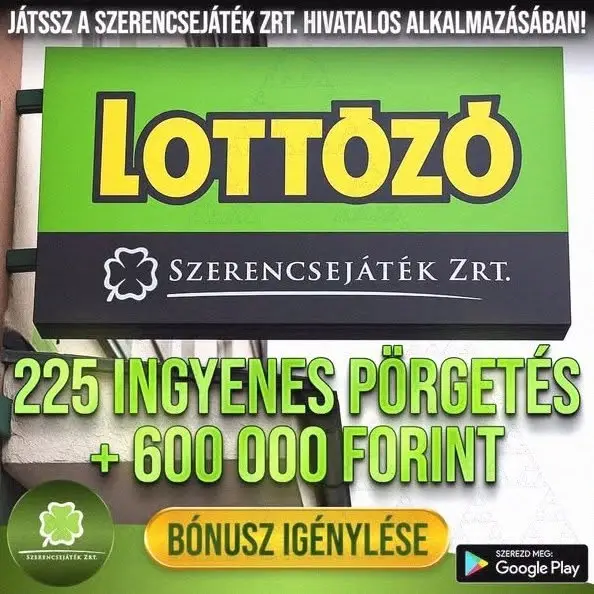 Кадр рекламы Szerencsejáték Online