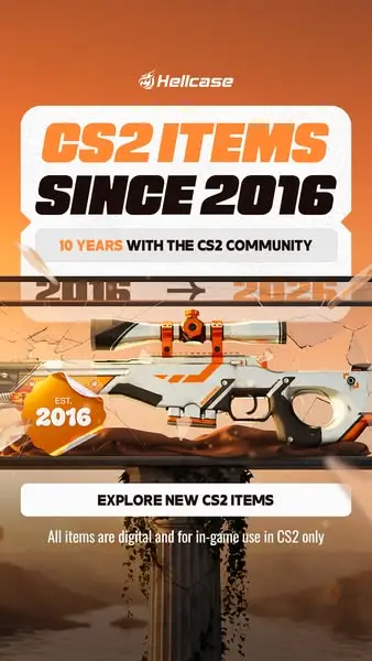 Кадр рекламы CS:GO Hellcase