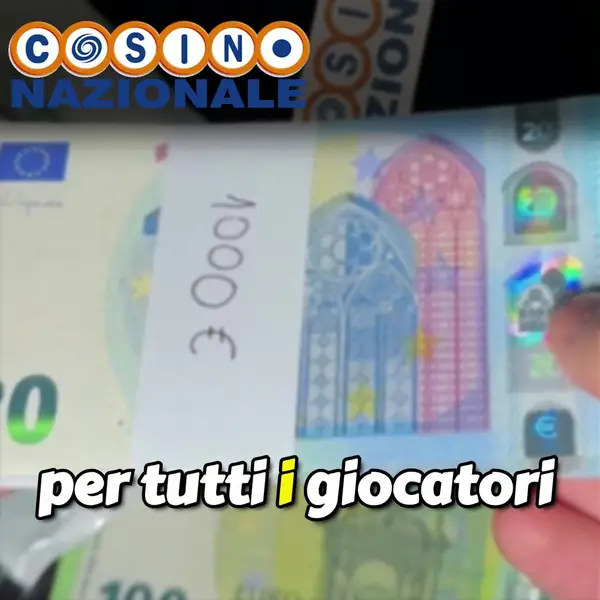 Кадр рекламы Casino Nazionale