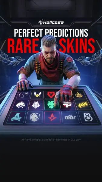 Кадр рекламы CS:GO Hellcase