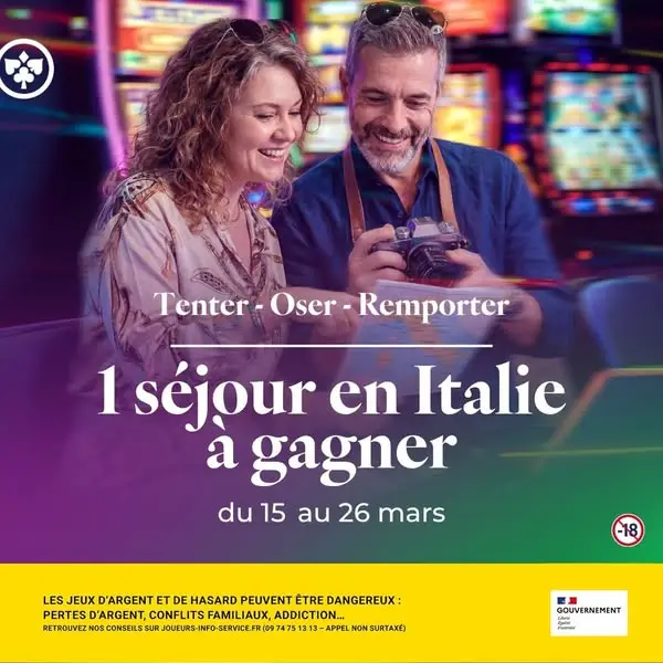 Кадр рекламы Casino JOA César Palace - Saint-Paul-lès-Dax