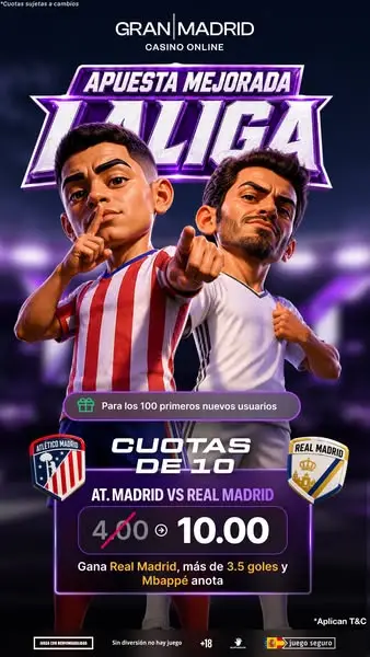 Кадр рекламы Gran Madrid Casino Online