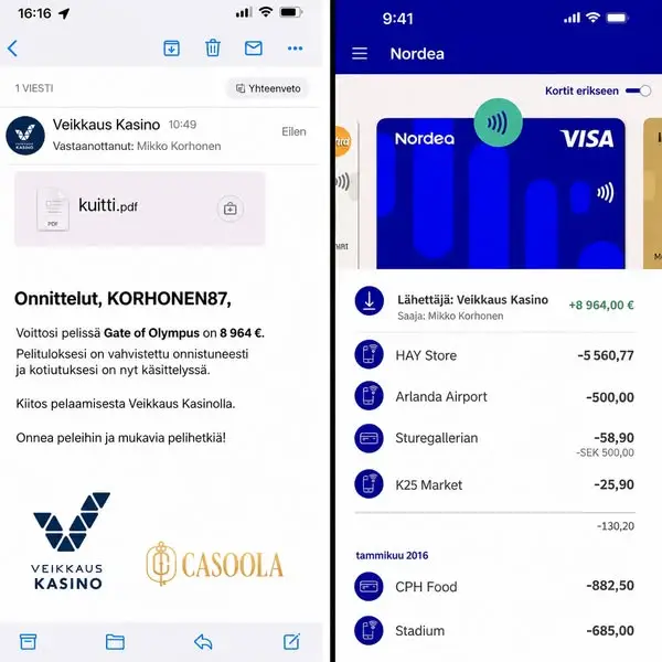 Кадр рекламы Veikka Win Club