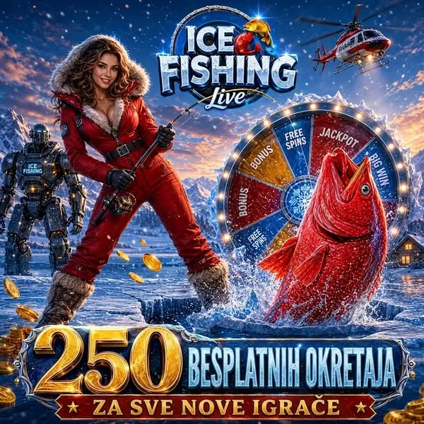 Кадр рекламы Ice Fishing