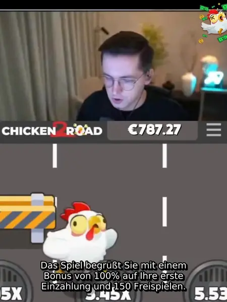 Кадр рекламы Chicken Road