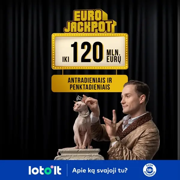 Кадр рекламы Loto.lt